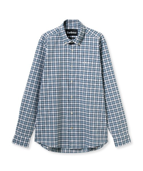 Barbour(バブアー)の「Lomond タータンチェック ボタンダウン シャツ(シャツ/ブラウス・メンズ・ベージュ/ライトブルー・SMALL/MEDIUM/LARGE)」の11枚目の写真