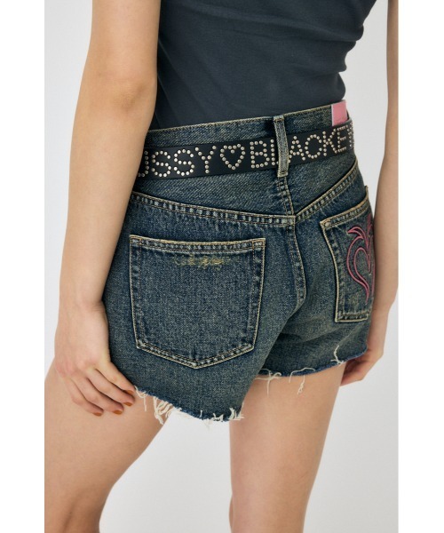MOUSSY BEP HEART DENIM ショーツ　デニム MOUSSY BEP HEART DENIM ショーツ デニム - メルカリ