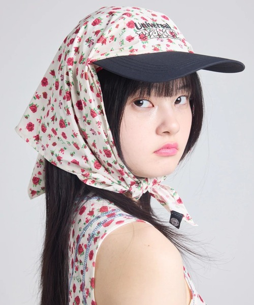 Little sunny bite（リトルサニーバイト）の「littlesunnybite/リトルサニーバイト/3way cap（キャップ・レディース・ピンク/その他24/ブラック・F）」の8枚目の写真