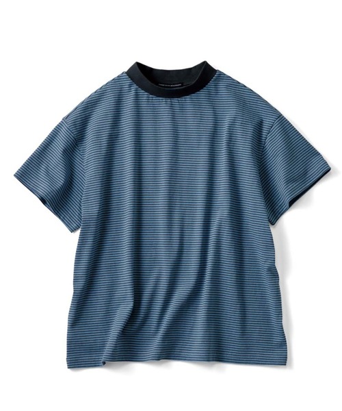 THREE FIFTY STANDARD(スリーフィフティースタンダード)の「THREE FIFTY STANDARD こだわりボーダーTシャツ(Tシャツ/カットソー・レディース・ホワイト×ブラック/ベージュ系その他/ブルー系その他・LL/L/M/3L)」の20枚目の写真