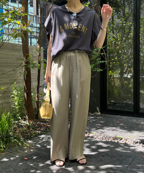 DouDou(ドゥドゥ)の「【ウォッシャブル】キュプライージーパンツ(その他パンツ・レディース・ベージュ/ブラック・FREE/TM)」の21枚目の写真
