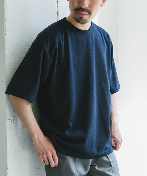 セール】JAPAN FABRIC リネンライクTシャツ（Tシャツ/カットソー