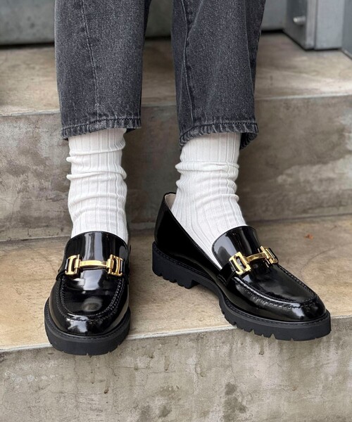 NOLLEY’S（ノーリーズ）の「ビットローファー（ローファー・レディース・ブラック/ブラウン・23.5/23/24.5/24）」の2枚目の写真