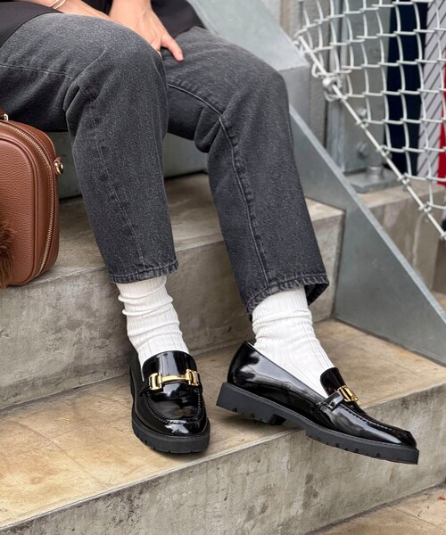 NOLLEY’S（ノーリーズ）の「ビットローファー（ローファー・レディース・ブラック/ブラウン・23.5/23/24.5/24）」の4枚目の写真