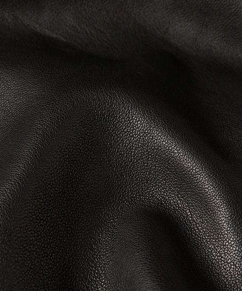 G-STAR（ジースター）の「Biker Leather Jacket/シングルレザーライダースジャケット（ライダースジャケット・メンズ・ダークブラック・MEDIUM/SMALL/X-SMALL）」の6枚目の写真