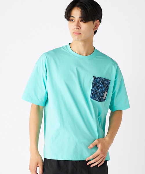 Ocean Pacific(オーシャンパシフィック)の「OCEAN PACIFIC/オーシャンパシフィック 水陸両用 Tシャツ ラッシュガード メンズ 夏物 夏服(ラッシュガード・メンズ・グリーン/ブラック/ホワイト・M/LL/L)」の1枚目の写真