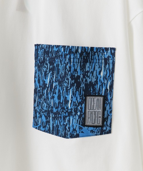 Ocean Pacific(オーシャンパシフィック)の「OCEAN PACIFIC/オーシャンパシフィック 水陸両用 Tシャツ ラッシュガード メンズ 夏物 夏服(ラッシュガード・メンズ・グリーン/ブラック/ホワイト・M/LL/L)」の9枚目の写真