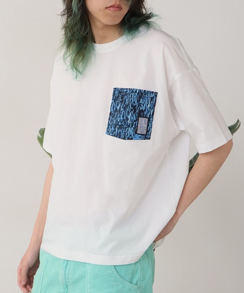Ocean Pacific(オーシャンパシフィック)の「OCEAN PACIFIC/オーシャンパシフィック 水陸両用 Tシャツ ラッシュガード メンズ 夏物 夏服(ラッシュガード・メンズ・グリーン/ブラック/ホワイト・M/LL/L)」の16枚目の写真