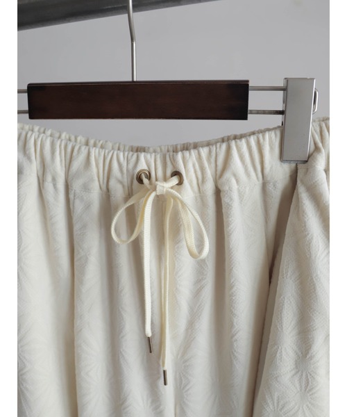 FIL DE FER（フィルデフェール）の「シャドウパターン起毛　イージーパンツ（その他パンツ・レディース・マスタード/ホワイト・FREE）」の21枚目の写真