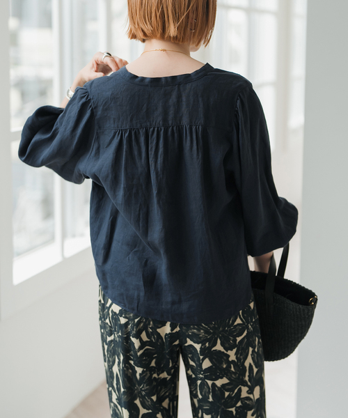 セール】TICCA / ティッカ 別注 ギャザーパフブラウス（シャツ  