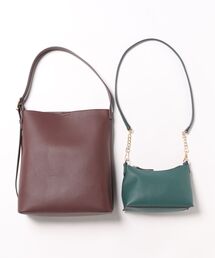 ROPE' PICNIC（ロペピクニック）の「【A4対応】me fit BAG ワンショルダートート＆ミニショルダーバッグ/2点セット・通勤対応（ショルダーバッグ）」
