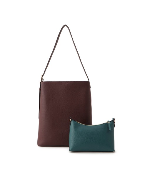 ROPE' PICNIC（ロペピクニック）の「【A4対応】me fit BAG ワンショルダートート＆ミニショルダーバッグ/2点セット・通勤対応（ショルダーバッグ・レディース・ブラウン系その他2/ブラック/ブラウン系その他/ベージュ系その他/ダークブラウン・FREE）」の17枚目の写真