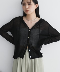 タイムセール❣️【DeuxiemeClasse】 VOILEVネック カーディガン セール】VOILE Vネック カーディガン（ニット/セーター