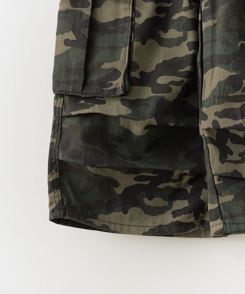 Chick(チック)の「Camouflage Pattern Half Cargo Pants / カモフラージュ柄 ハーフカーゴパンツ 迷彩柄(カーゴパンツ・レディース・カモフラージュ・FREE)」の7枚目の写真