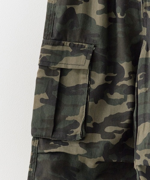 Chick(チック)の「Camouflage Pattern Half Cargo Pants / カモフラージュ柄 ハーフカーゴパンツ 迷彩柄(カーゴパンツ・レディース・カモフラージュ・FREE)」の6枚目の写真