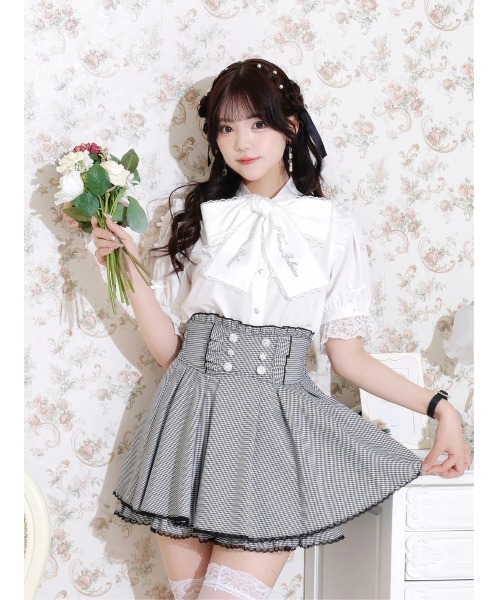 NOEMIE(ノエミー)の「キラキラビジュースカパン(スカート・レディース・ブラック/その他1/D/C・S/M)」の5枚目の写真