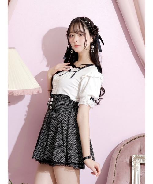 NOEMIE(ノエミー)の「キラキラビジュースカパン(スカート・レディース・ブラック/その他1/D/C・S/M)」の15枚目の写真