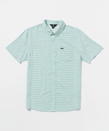 VOLCOM（ボルコム）の「【VOLCOM/ボルコム】High Ball Short Sleeve Woven Shirt /胸ポケットワンポイント総柄半袖シャツ（シャツ/ブラウス）」