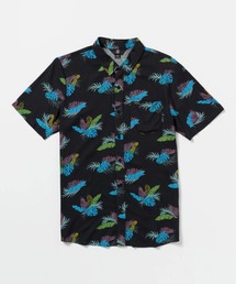 VOLCOM({R)́yVOLCOM/{RzHigh Ball Short Sleeve Woven Shirt /|Pbg|CgVc(Vc/uEX)