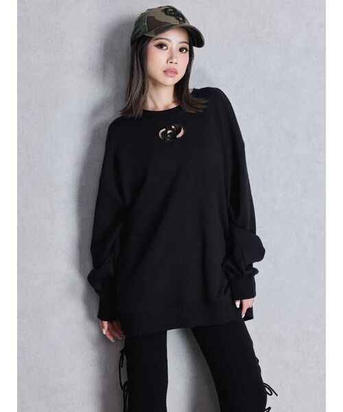 セール】GD CUT OUT スウェットトップス（スウェット）｜GYDA
