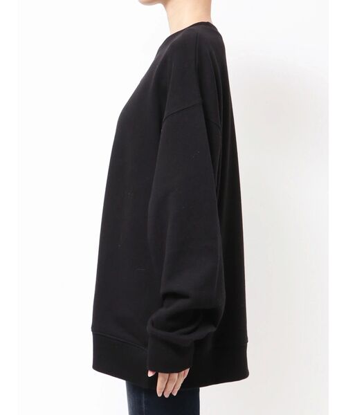 GYDA（ジェイダ）の「GD CUT OUT スウェットトップス（スウェット・レディース・パープル/オフホワイト/ブラック・FREE）」の15枚目の写真