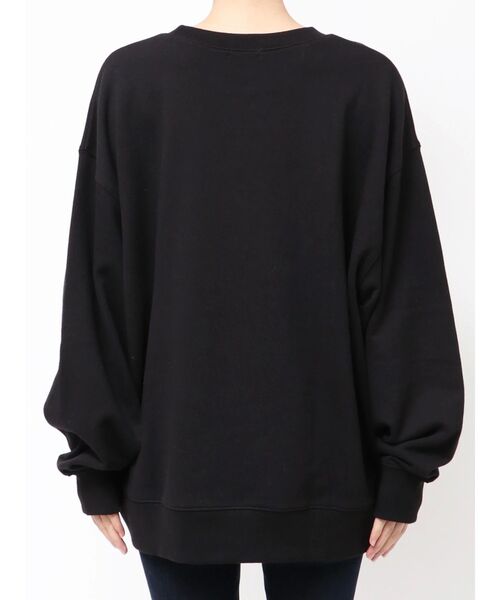 GYDA（ジェイダ）の「GD CUT OUT スウェットトップス（スウェット・レディース・パープル/オフホワイト/ブラック・FREE）」の16枚目の写真