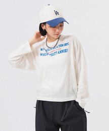ボーイ メッセージ ロングスリーブ Tシャツ