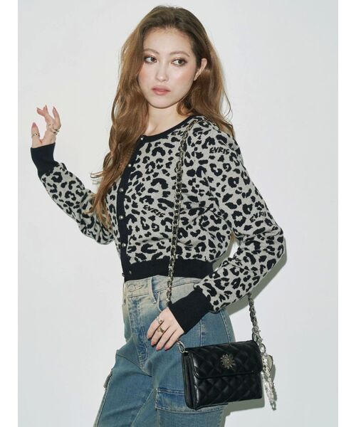 EVRIS（エヴリス）の「キルティングウォレットBAG（ハンドバッグ・レディース・マスタード/ベージュ/ブラック・FREE）」の9枚目の写真