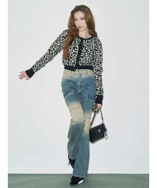 EVRIS（エヴリス）の「キルティングウォレットBAG（ハンドバッグ・レディース・マスタード/ベージュ/ブラック・FREE）」の11枚目の写真