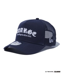 NEW ERA | XLARGE×NEW ERA OLD ENGLISH LOGO MESH SNAPBACK CAP(キャップ)