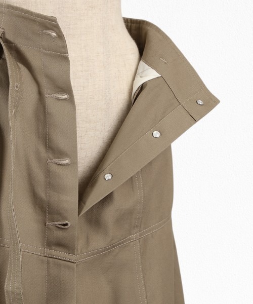 nissen（ニッセン）の「ヨークフレアチノスカート（デニムスカート・レディース・グレー・マルチサイズ）」の8枚目の写真