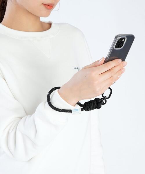 agnes b.（アニエスベー）の「ショート モバイルストラップ ”Trip” ZAH09－02（キーホルダー・メンズ・ブラック・FREE）」の4枚目の写真