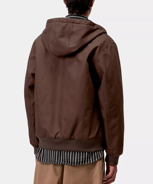 Carhartt WIP（カーハートダブリューアイピー）の「【Carhartt WIP】ACTIVE JACKET　I023083（マウンテンパーカー・メンズ・ダークブラウン/ブラック/ネイビー・L/M）」の17枚目の写真
