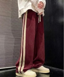 link lot（リンクロット）の「サイドラインワッペン付きカットコーデュロイイージーパンツ（その他パンツ）」