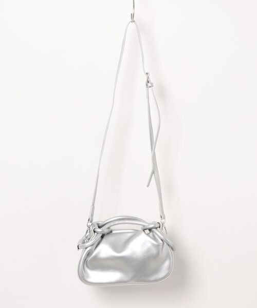 florist（フローリスト）の「2WAY レザーライクツイストハンドルバッグ/ショルダーバッグ（ハンドバッグ・レディース・ピンク/ブラック/オフホワイト/シルバー・FREE）」の11枚目の写真