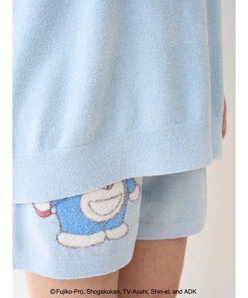 【ドラミちゃん】【レディース】ジャガードプルオーバー&ショートパンツセット ドラえもん】【レディース】ジャガードプルオーバー&ショートパンツ