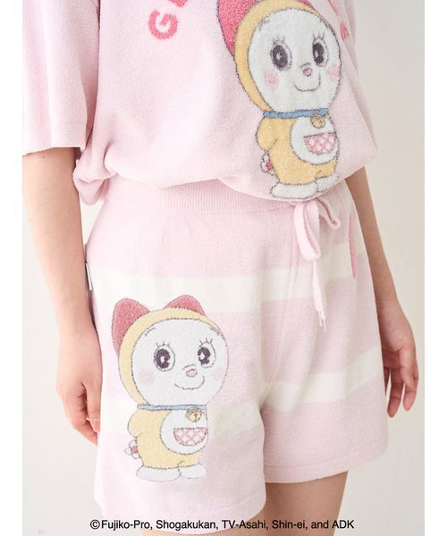 【新品】ジェラピケ　ドラえもん　ジャガードプルオーバー&ショートパンツ　セット ドラえもん】【レディース】ジャガードプルオーバー&ショート
