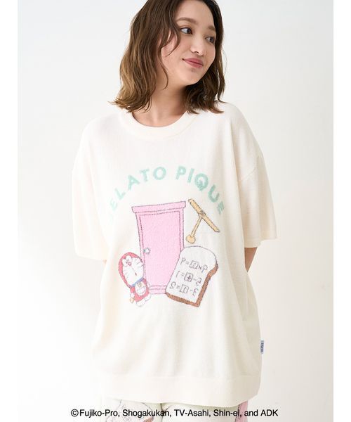 【ドラえもん】【レディース】ジャガードプルオーバー&ショートパンツセット ドラえもん】【レディース】ジャガードプルオーバー&ショート