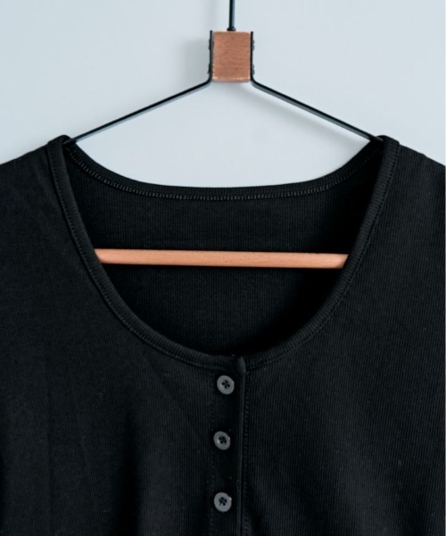 kirakiraShop(キラキラショップ)の「ドッキング レース トップス 半袖(Tシャツ/カットソー・レディース・ホワイト/ブラック/グレー・FREE)」の4枚目の写真