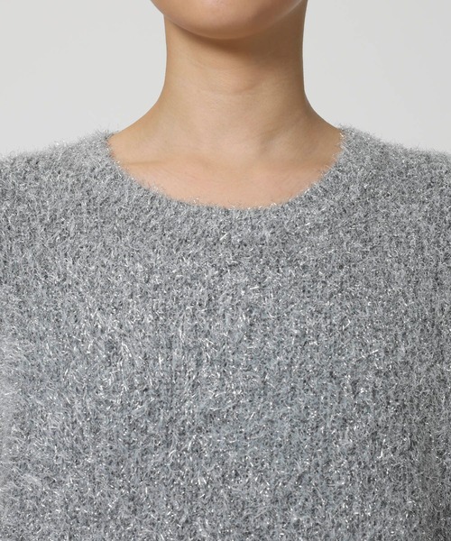 BABYLONE(バビロン)の「スパークルアシメヘムニットベスト(ベスト・レディース・シルバー・フリー)」の15枚目の写真