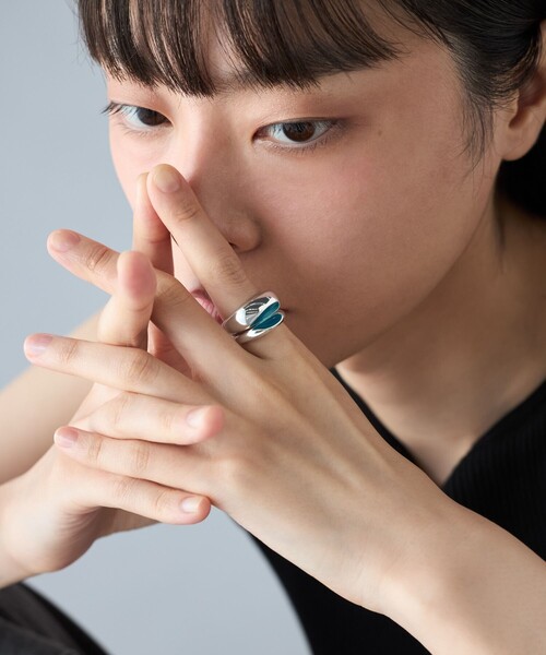 Jouete（ジュエッテ）の「[ツイニング] リング スクープ ボールド（リング・レディース・シルバー・19号/17号/9号/11号/13号/15号）」の6枚目の写真