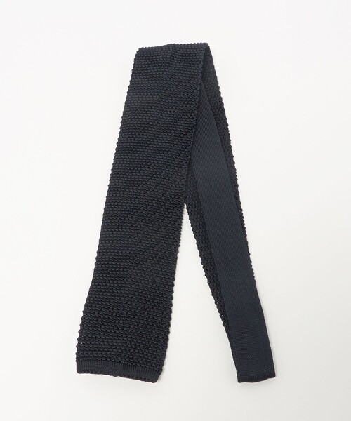 SOVEREIGN(ソブリン)の「<SOVEREIGN>ニットネクタイ(ネクタイ・メンズ・ネイビー/ブラック・FREE)」の2枚目の写真