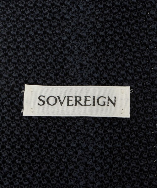 SOVEREIGN(ソブリン)の「<SOVEREIGN>ニットネクタイ(ネクタイ・メンズ・ネイビー/ブラック・FREE)」の8枚目の写真