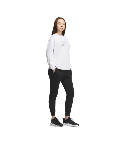 adidas（アディダス）の「アディダス adidas W ACTV DK スウェットパンツ（スウェットパンツ・レディース・ブラック×ホワイト/ブラック×ブラック・S/M/L/XL）」の9枚目の写真