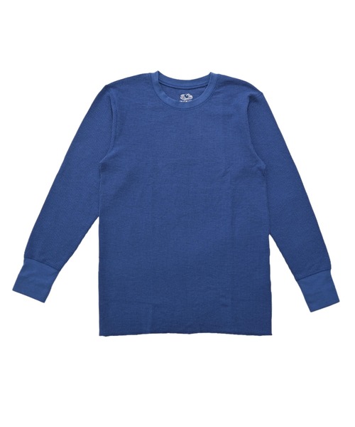 FRUIT OF THE LOOM(フルーツオブザルーム)の「【FRUIT OF THE LOOM】FTL TC ワッフルロンT / フルーツオブザルーム 無地 長袖サーマルTシャツ(Tシャツ/カットソー・メンズ・グレー/ブラック/ネイビー/ホワイト・M/L/XL)」の13枚目の写真