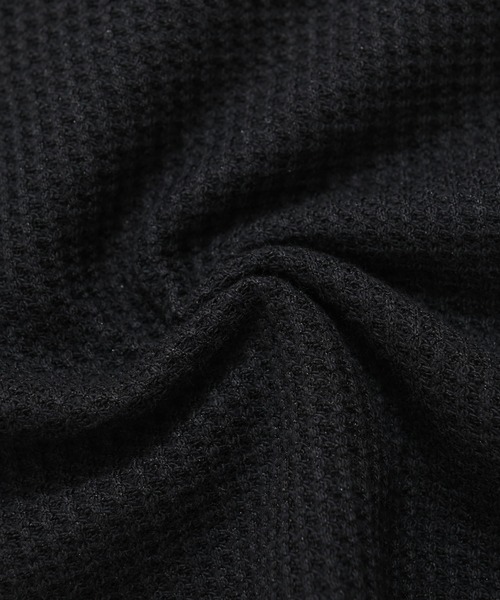 FRUIT OF THE LOOM(フルーツオブザルーム)の「【FRUIT OF THE LOOM】FTL TC ワッフルロンT / フルーツオブザルーム 無地 長袖サーマルTシャツ(Tシャツ/カットソー・メンズ・グレー/ブラック/ネイビー/ホワイト・M/L/XL)」の18枚目の写真