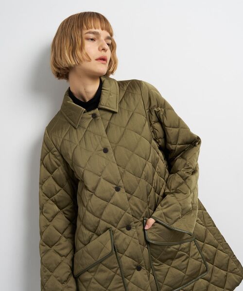 LANVIN en Bleu（ランバンオンブルー）の「ビックカラーウールコート