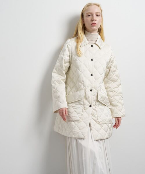 キルティングダウンハーフコート（その他アウター）｜LANVIN en Bleu