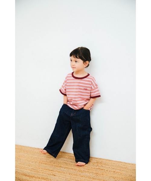 ooju（オージュ）の「【ooju】オージュジーンズ タイプ２（デニムパンツ・キッズ・インディゴブルー/ブルー・1/2/3/4）」の2枚目の写真