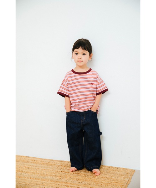 ooju（オージュ）の「【ooju】オージュジーンズ タイプ２（デニムパンツ・キッズ・インディゴブルー/ブルー・1/2/3/4）」の3枚目の写真